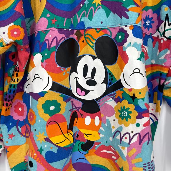 Disney Pride Collection Spirit Jersey Mickey Mouse for Adults Unisex XS - Picture 6 of 10